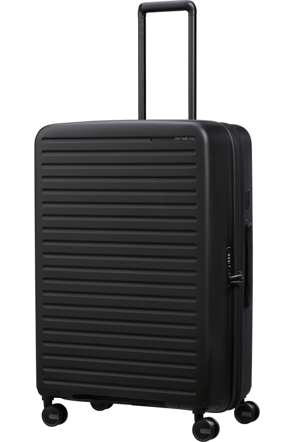 Samsonite Restackd Spinner Expandable 75cm  Czarny