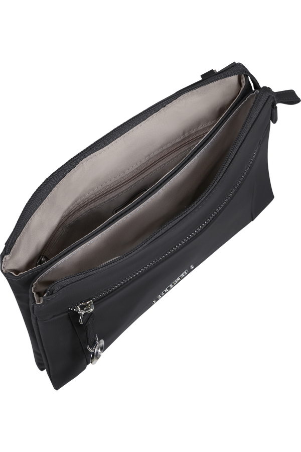 Samsonite Move Journey Mini Shoulder Bag 2 Compartments  Czarny