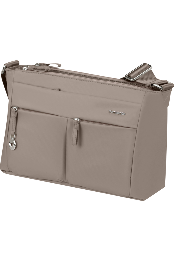 Samsonite Move 5.0 Horiz. Shoulder Bag + Flap  Warm Taupe