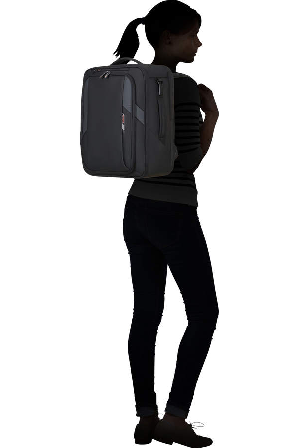 Samsonite Glazed Underseat Backpack M  Czarny