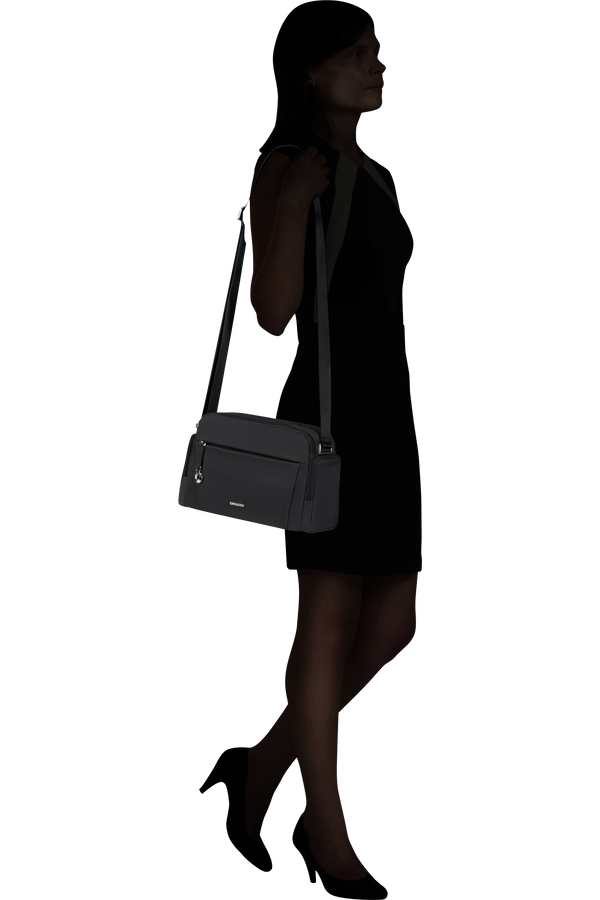 Samsonite Move 5.0 Reporter Bag S + 2 Pock  Czarny Samsonite Move 5.0 Reporter Bag S + 2 Pock  Czarny