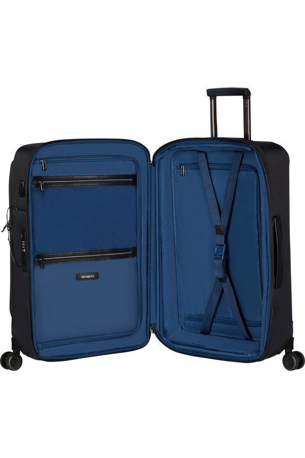 Samsonite Splendix Spinner DF Expandable 67cm  Czarny Samsonite Splendix Spinner DF Expandable 67cm  Czarny
