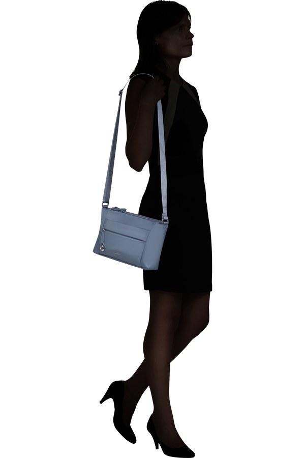 Samsonite Move 5.0 H. Shoulder Bag S 3 Zip  Storm Blue