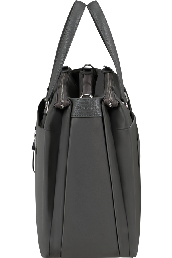 Samsonite Karissa Evo Org. Tote 14.1' 3 Comp  Gunmetal Green Samsonite Karissa Evo Org. Tote 14.1' 3 Comp  Gunmetal Green