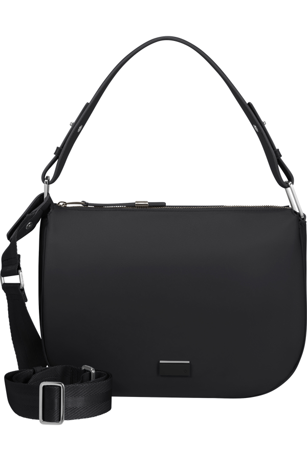 Samsonite Be-Her Hobo Bag Round 3 Compartments  Czarny