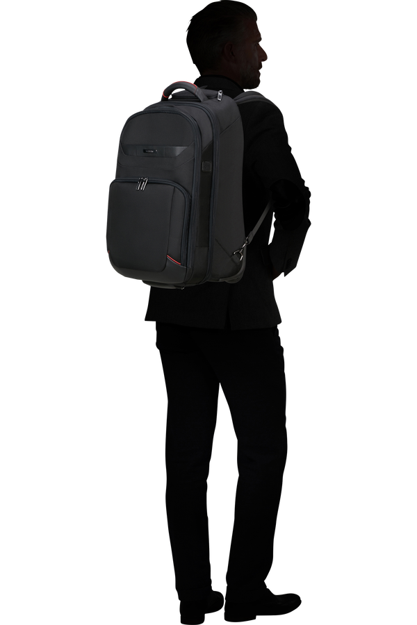 Samsonite Pro-DLX 6 Laptop Backpack with Wheels  17.3inch Czarny