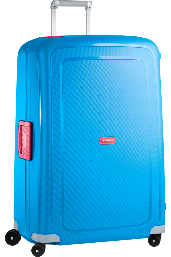 Samsonite S'Cure Spinner 81cm  Pacific Blue/Bright Pink