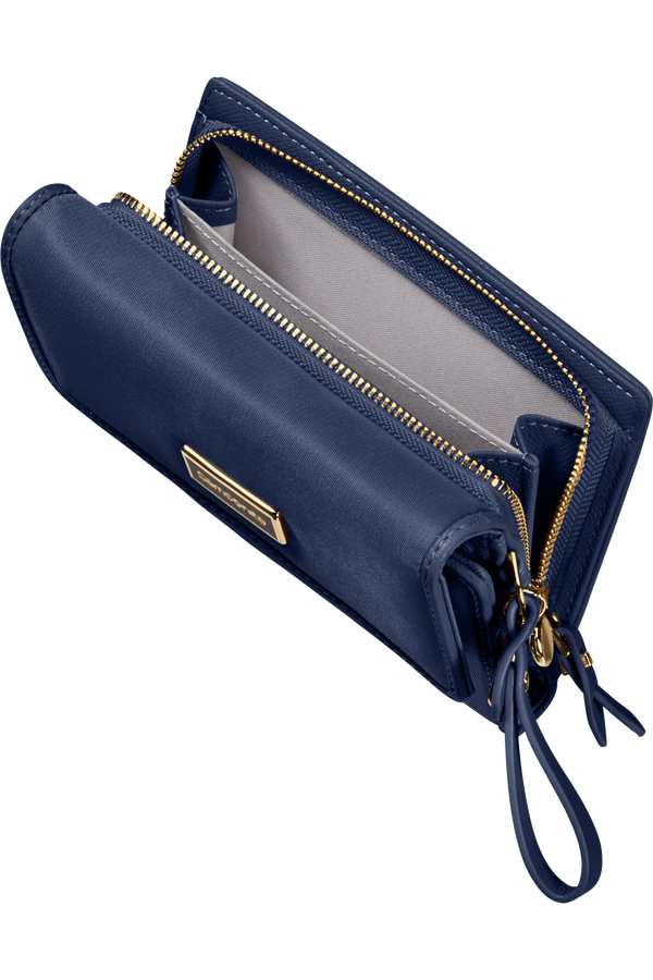 Samsonite Karissa 2.0 Slg 303 - L W 12CC+ZIP EXT M  Midnight Blue Samsonite Karissa 2.0 Slg 303 - L W 12CC+ZIP EXT M  Midnight Blue