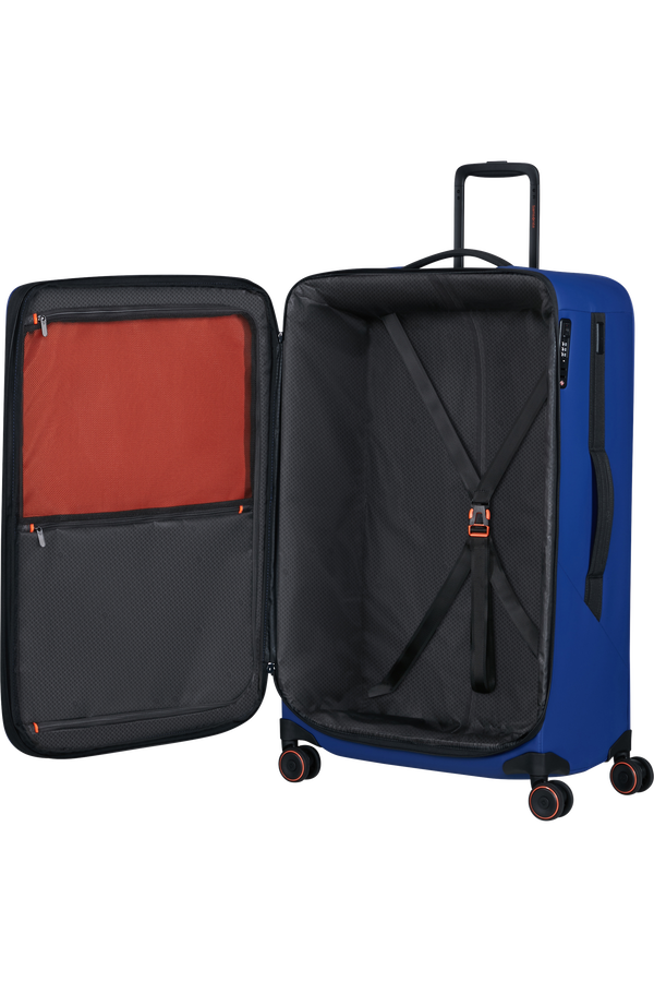 Samsonite Glazed Spinner Expandable 84cm  Electric Blue