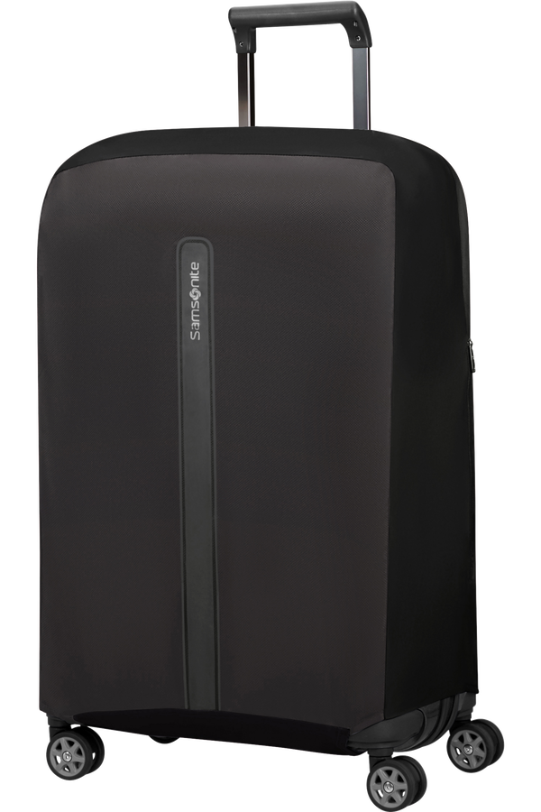 Samsonite Ta Revolution Foldable Luggage Cover M  Czarny Samsonite Ta Revolution Foldable Luggage Cover M  Czarny