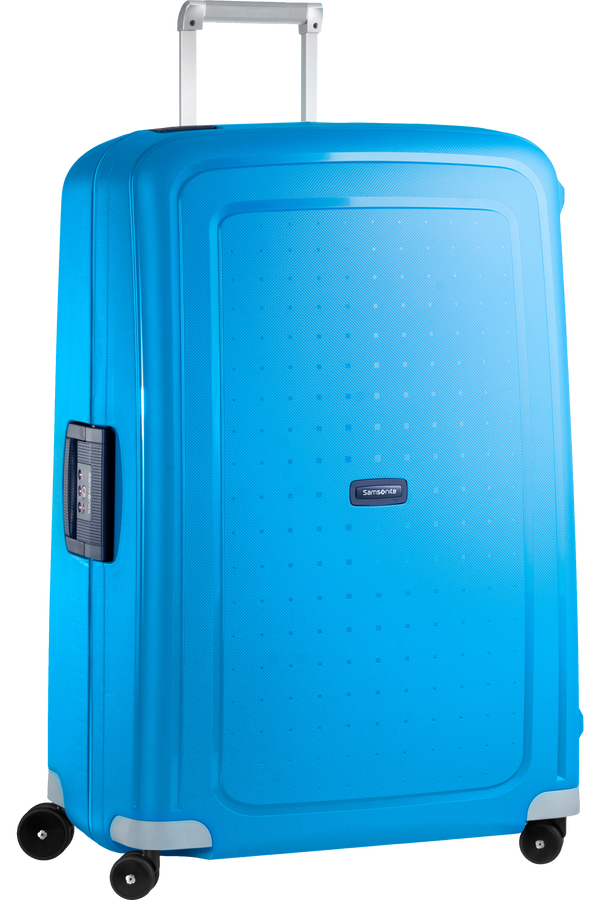 Samsonite S'Cure Spinner 81cm Morski/Ciemnoniebieski