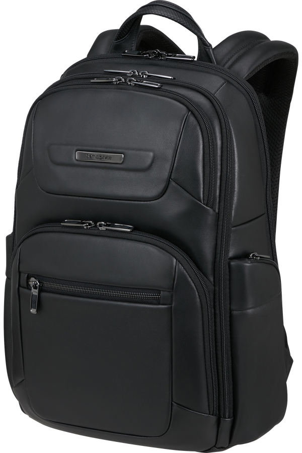 Samsonite Pro-Dlx 6 Leather Backpack 15.6'  Czarny Samsonite Pro-Dlx 6 Leather Backpack 15.6'  Czarny