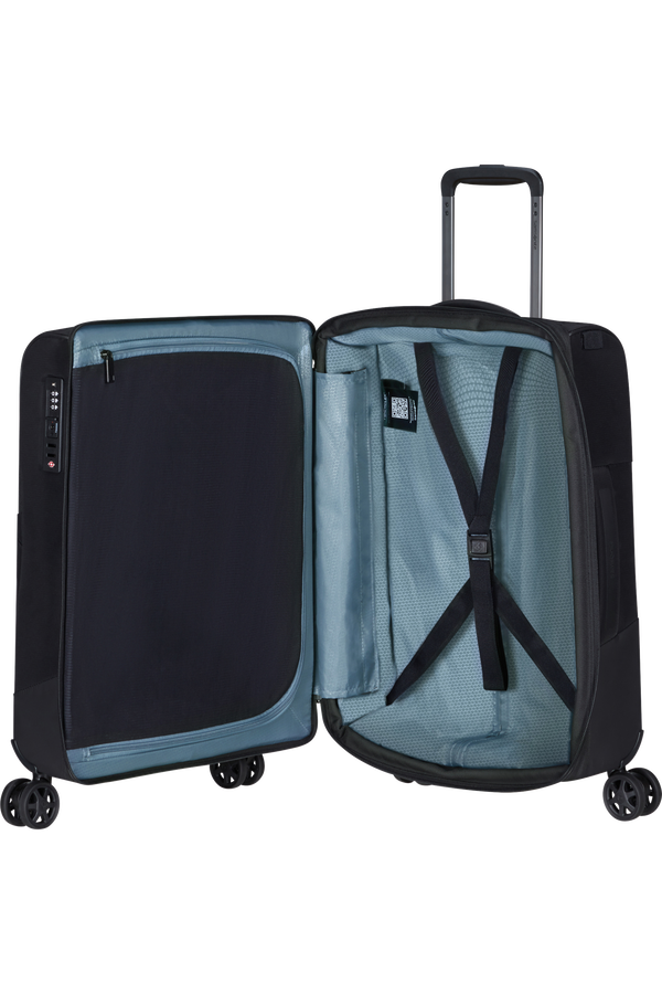 Samsonite Biz2go Trvl SPINNER DF EXP 55cm  Czarny