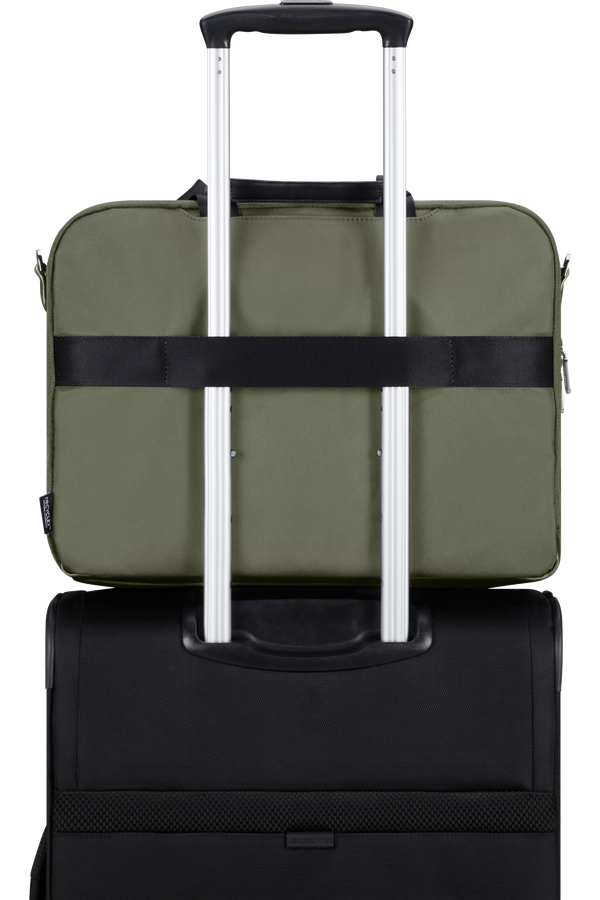 Samsonite Ongoing Bailhandle 15.6' 2 Compartments  Olive Green Samsonite Ongoing Bailhandle 15.6' 2 Compartments  Olive Green
