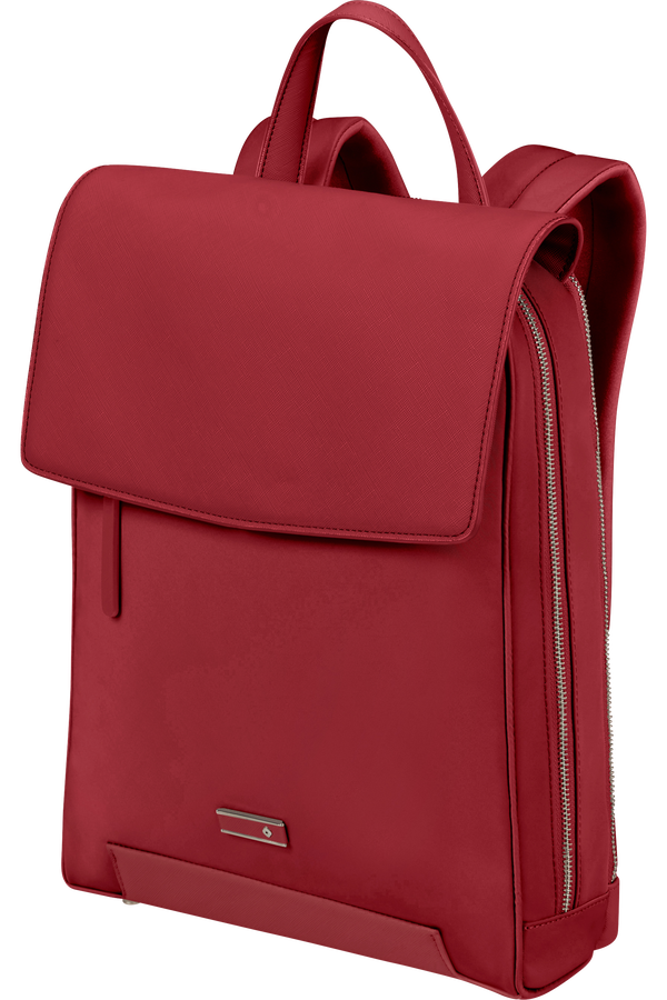 Samsonite Zalia 3.0 Backpack with flap 14.1'  Ciemnoczerwony