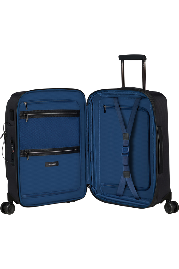 Samsonite Splendix Spinner DF Expandable 55cm  Czarny