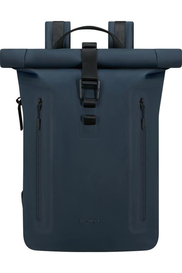 Samsonite Coatify Biz Rolltop Backpack 15.6'  Niebieski