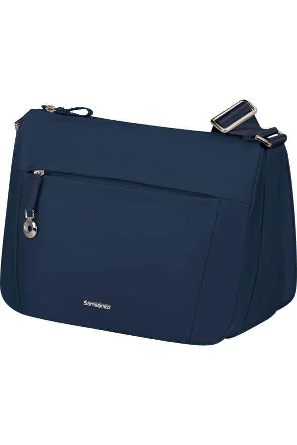 Samsonite Move 5.0 Hobo Bag Round 3 Comp.  Ciemnoniebieski Samsonite Move 5.0 Hobo Bag Round 3 Comp.  Ciemnoniebieski