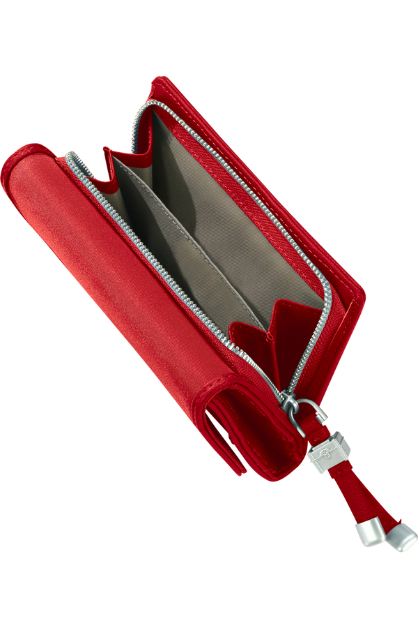 Samsonite Karissa Slg Wallet 12CC+ZIP EXT M  Formula Red
