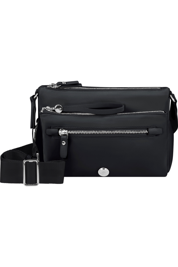 Samsonite Karissa Evo Shoulder Bag + Pouch  Czarny