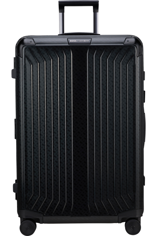 Samsonite Lite-Box Alu / Boss SPINNER 76/28 76cm  Graphite Monogram