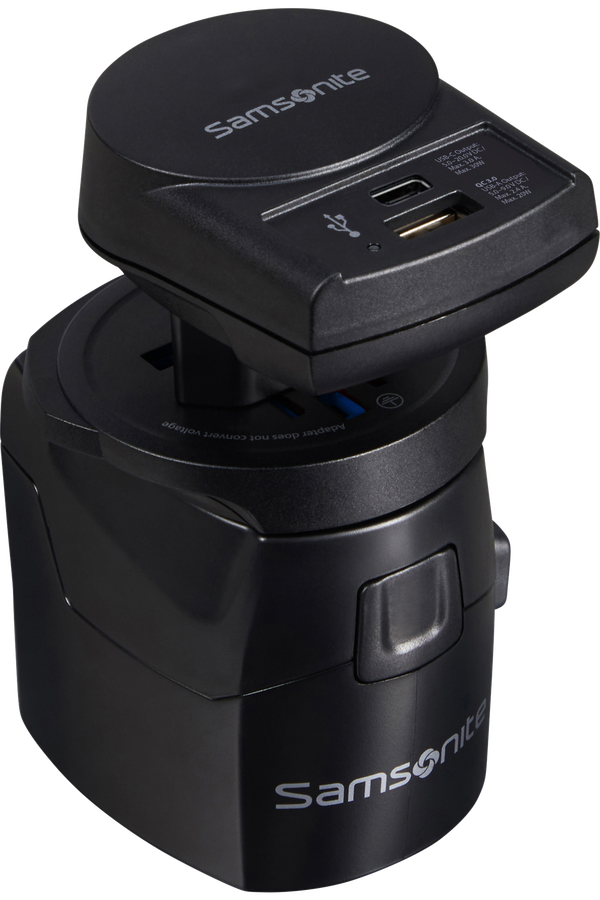 Ta Revolution Uniwersalny adapter podr&oacute;żny Pro 3-biegunowy + USB