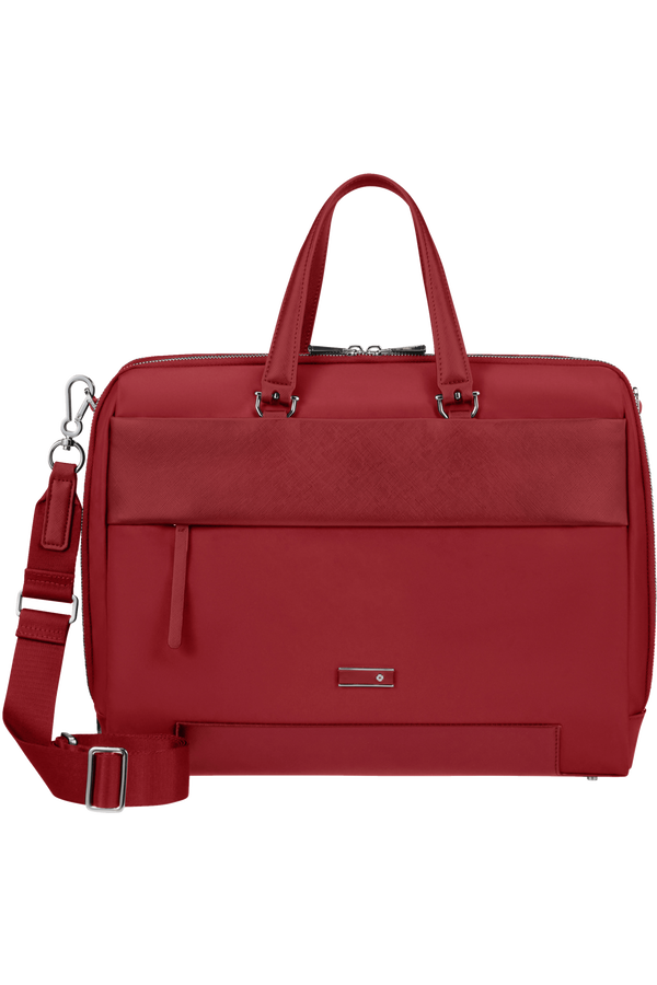 Samsonite Zalia 3.0 Bailhandle 2 Compartments 15.6'  Ciemnoczerwony