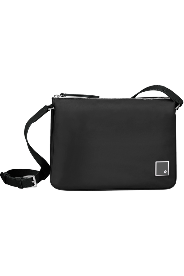Samsonite Essentially Karissa SHOULDER BAG M 3 COMP  Czarny