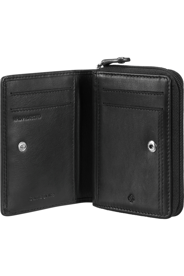 Samsonite Attack 2 Slg 739 - 8CC + 2 GUSS ZIP  Czarny