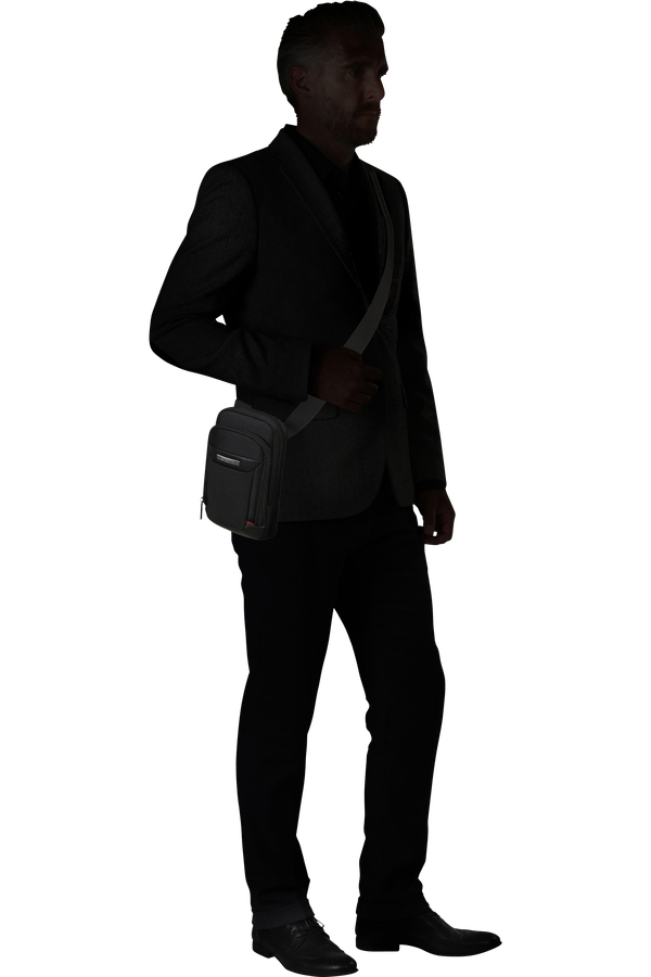 Samsonite Pro-Dlx 6 Crossbody Bag S  Czarny Samsonite Pro-Dlx 6 Crossbody Bag S  Czarny