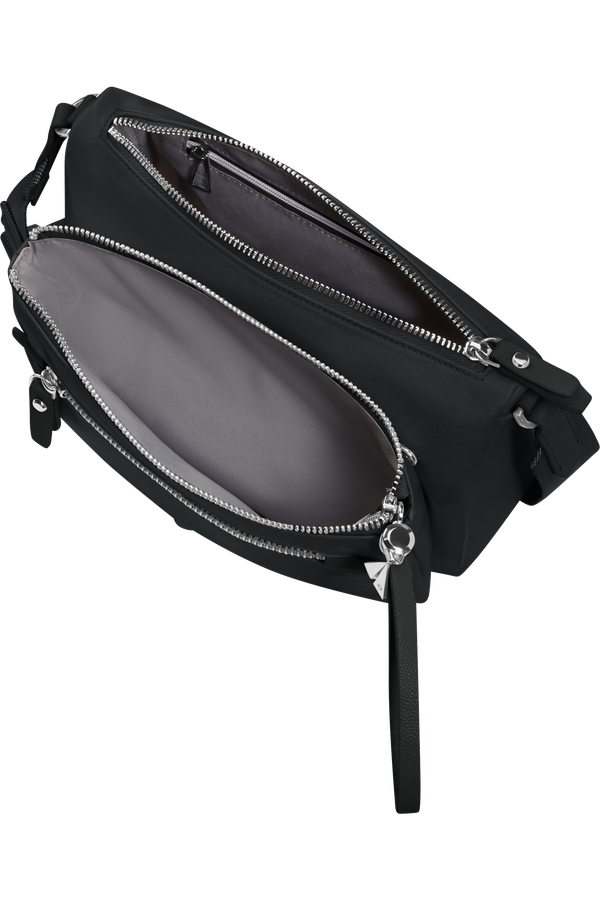 Samsonite Karissa Evo Shoulder Bag + Pouch  Czarny