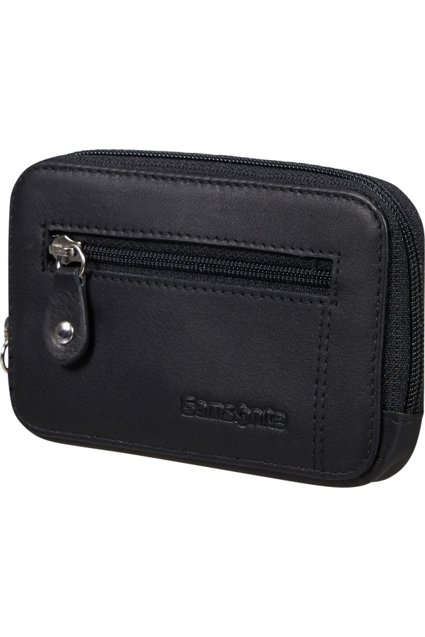 Samsonite Attack 2 Slg 524-Z ROUND KEY POUCH+2R  Czarny