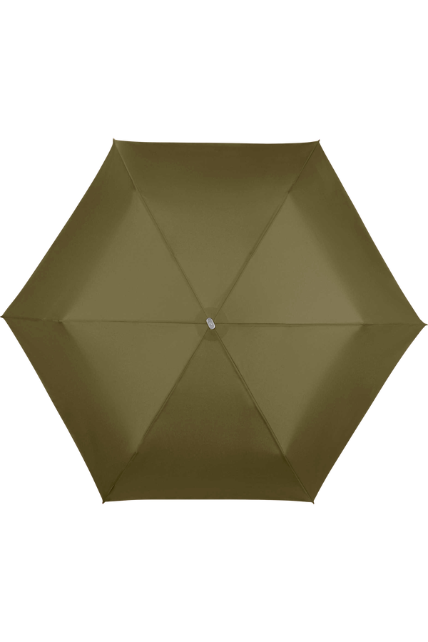 Samsonite Alu Drop S 3 Sect. Manual Flat  Ciemny oliwkowy