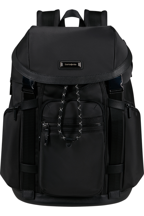 Samsonite Relyon Backpack M 15.6'' with flap  Czarny