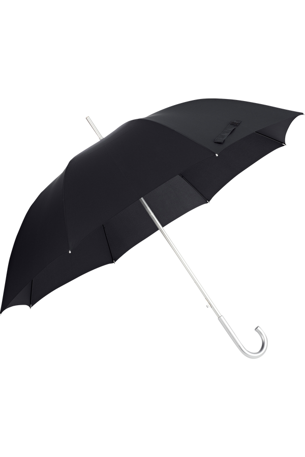 Samsonite Alu Drop S Stick Man Auto Open  Czarny