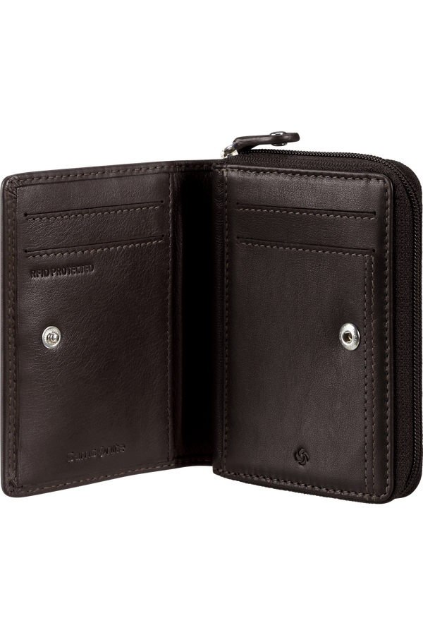 Samsonite Attack 2 Slg 739 - 8CC + 2 GUSS ZIP  Ebony Brown