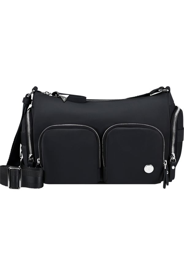 Samsonite Karissa Evo Shoulder Bag Multi Pkt  Czarny
