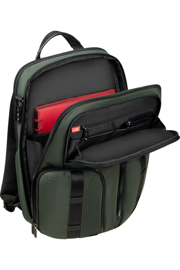 Samsonite Urban-Eye Backpack 15.6' 2 Pockets 15.6'  Zielony