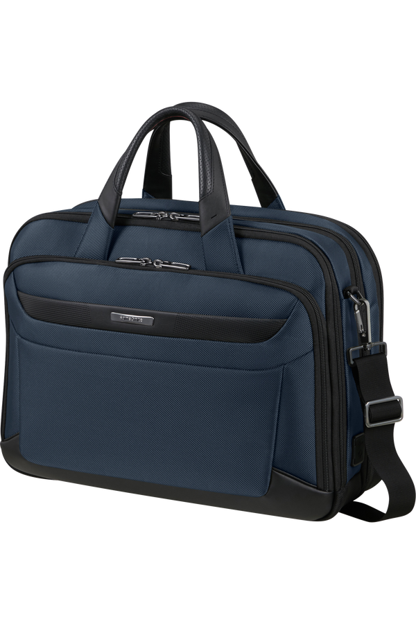 Samsonite Pro-Dlx 6 Bailhandle Expandable 15.6'  Niebieski