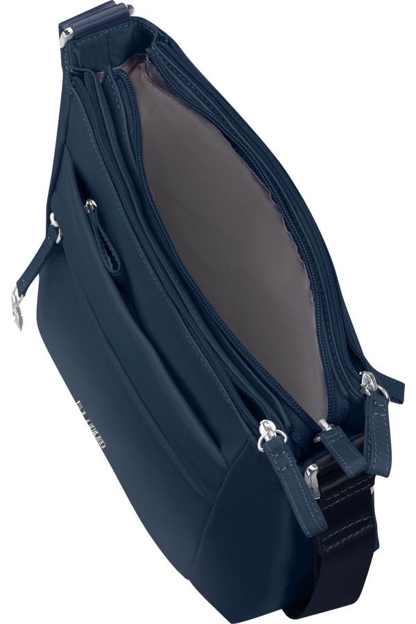 Samsonite Move 5.0 H. Shoulder Bag S 3 Zip  Ciemnoniebieski