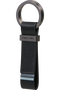 Samsonite Flagged Slg 528 - Key Ring 2 Rings  Czarny Samsonite Flagged Slg 528 - Key Ring 2 Rings  Czarny