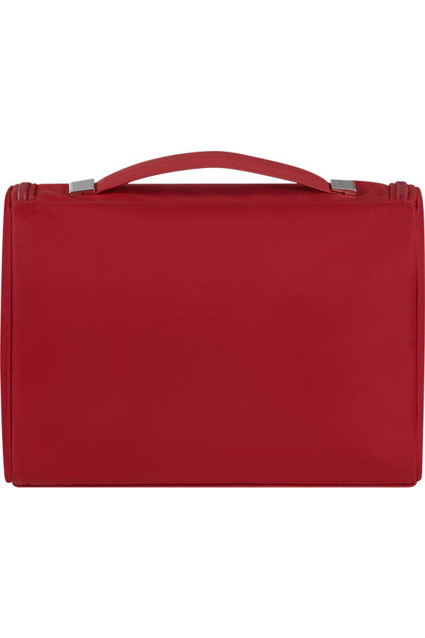 Samsonite Attrix Toilet Kit Hanging Toilet Kit  Czerwony