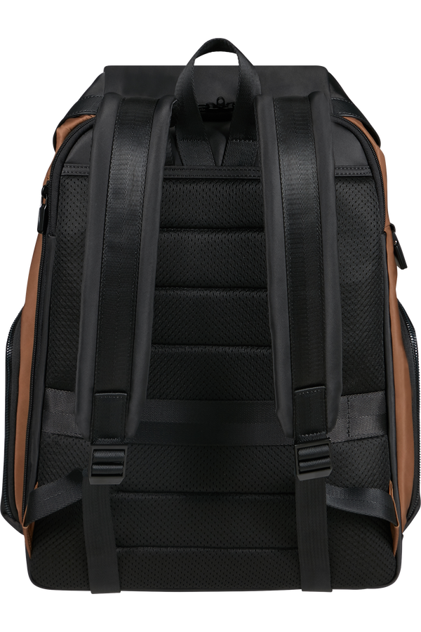 Samsonite Relyon Backpack M 15.6'' with flap  Toffee/Apricot