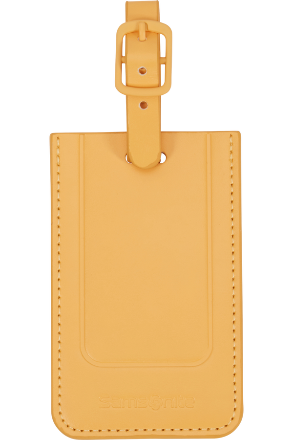 Samsonite Ta Revolution Rectangle Luggage Tag x2  Żółty