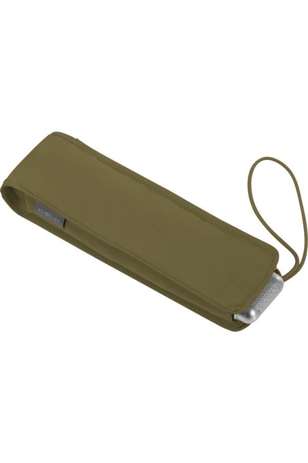 Samsonite Alu Drop S 3 Sect. Manual Flat  Ciemny oliwkowy