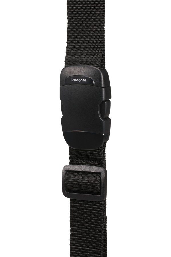 Samsonite Global Ta Luggage Strap 38mm Czarny Samsonite Global Ta Luggage Strap 38mm Czarny