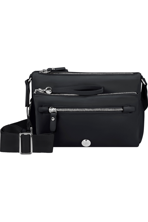Samsonite Karissa Evo Shoulder Bag + Pouch  Czarny