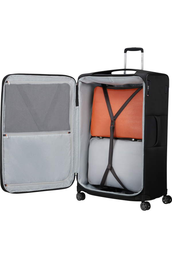 Samsonite Re-Lite Spinner Expandable 83cm  Czarny Samsonite Re-Lite Spinner Expandable 83cm  Czarny