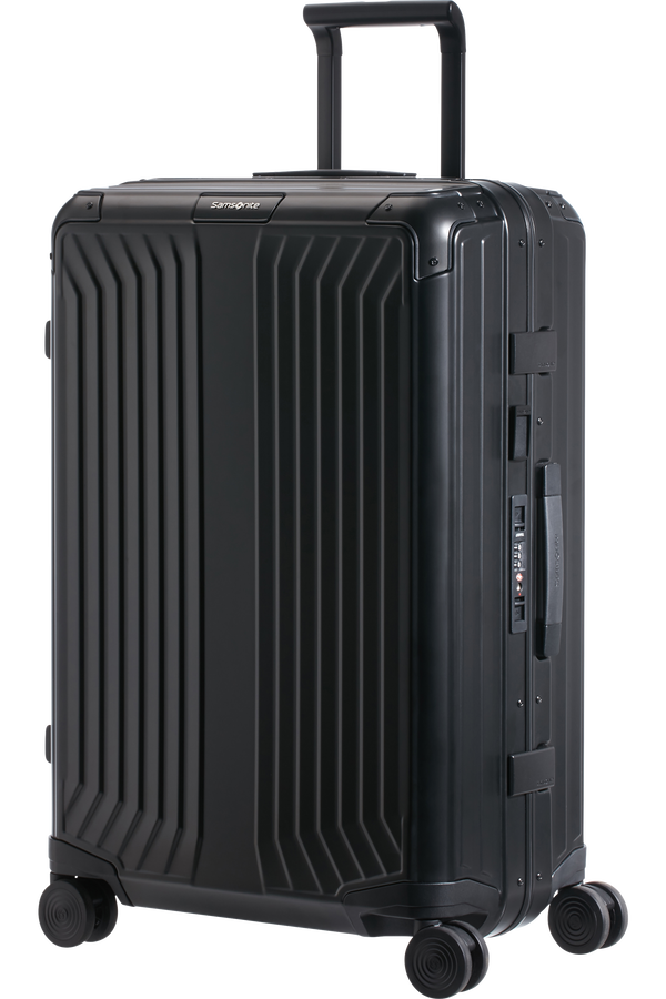 Samsonite Lite-Box Alu Spinner 69cm  Czarny