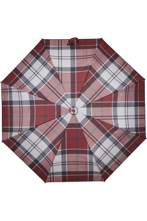 Samsonite Alu Drop S Safe 3 Sect. Auto O/C  Dark Red Check Samsonite Alu Drop S Safe 3 Sect. Auto O/C  Dark Red Check